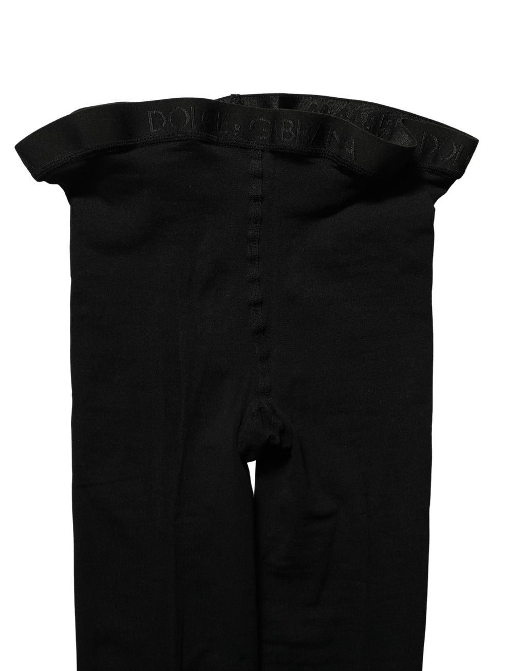 Dolce & Gabbana Black Nylon Tights Stockings Pantyhose Socks