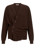 Lemaire Bordeaux Wool Cardigan