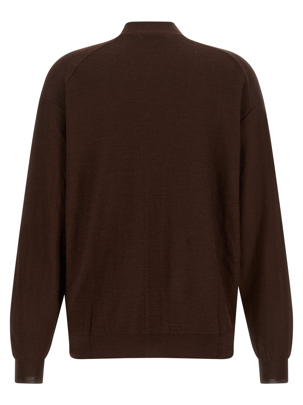 Lemaire Bordeaux Wool Cardigan