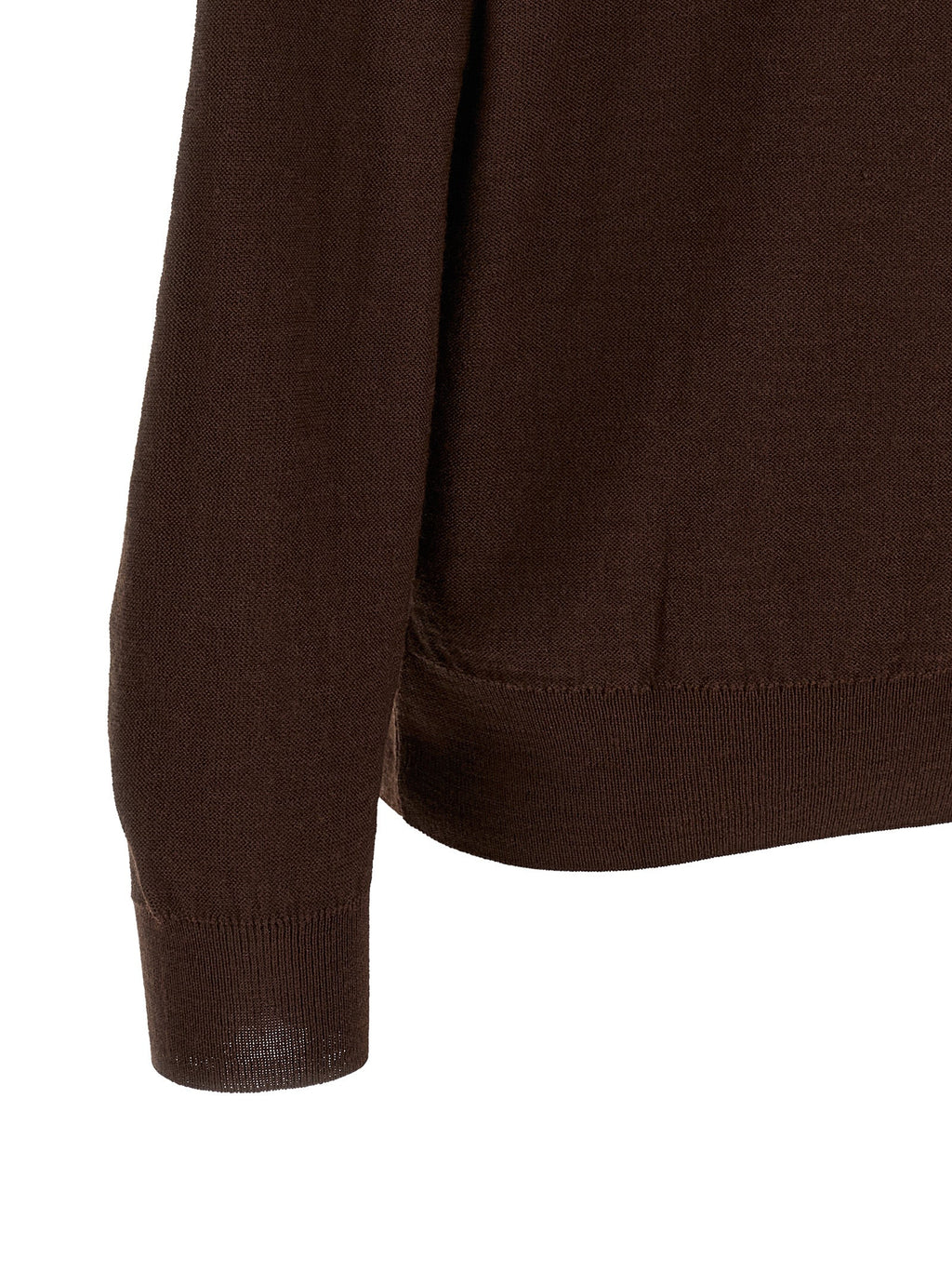 Lemaire Bordeaux Wool Cardigan
