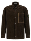 Stone Island Brown Cotton Blouse