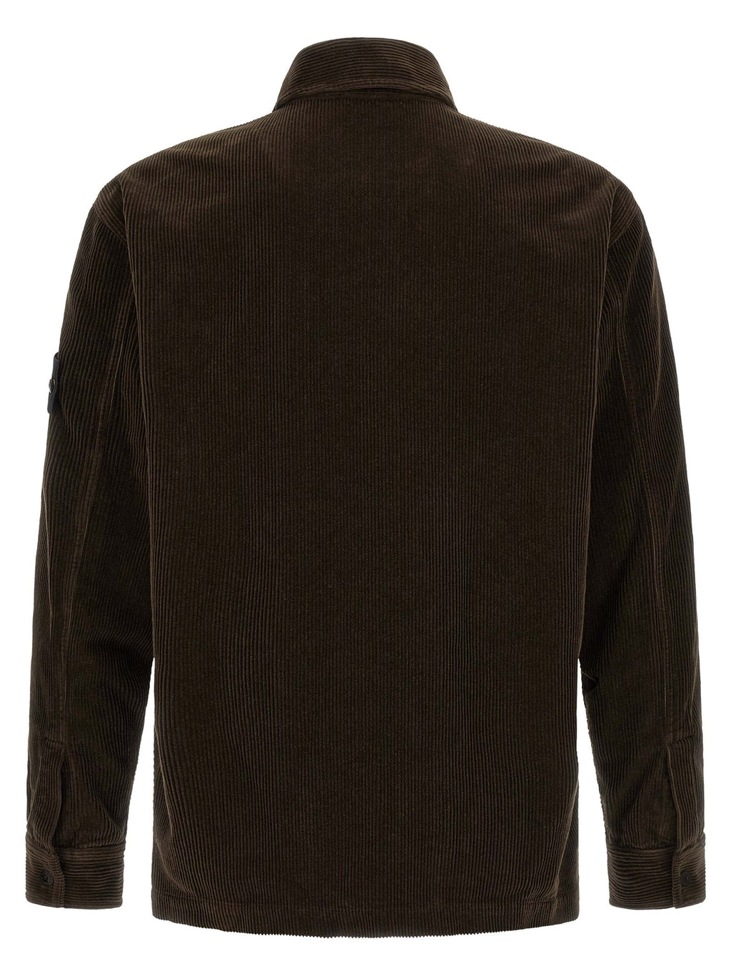 Stone Island Brown Cotton Blouse