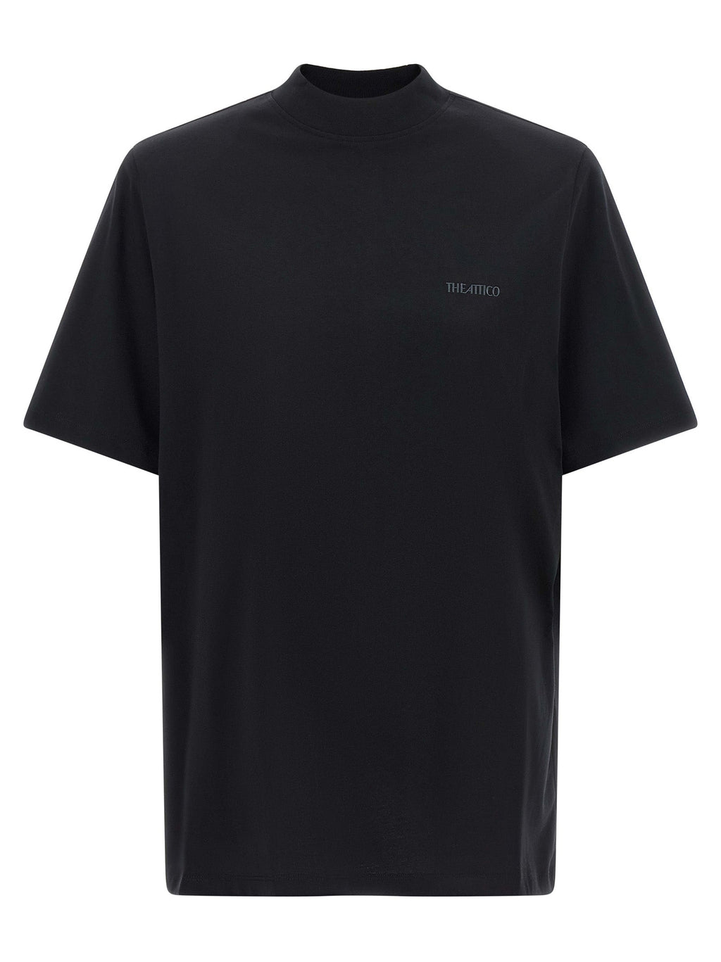 The Attico Black Cotton T-Shirt