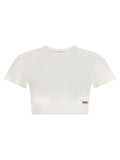 The Attico White Cotton T-Shirt