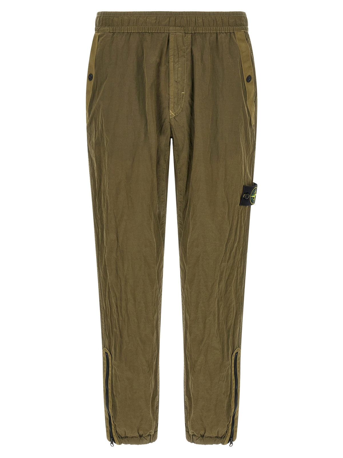 Stone Island Bicolor Polyamide Athletic Pants