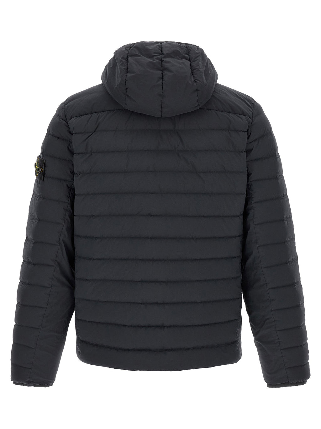 Stone Island Blue Polyamide Full-Length Jacket