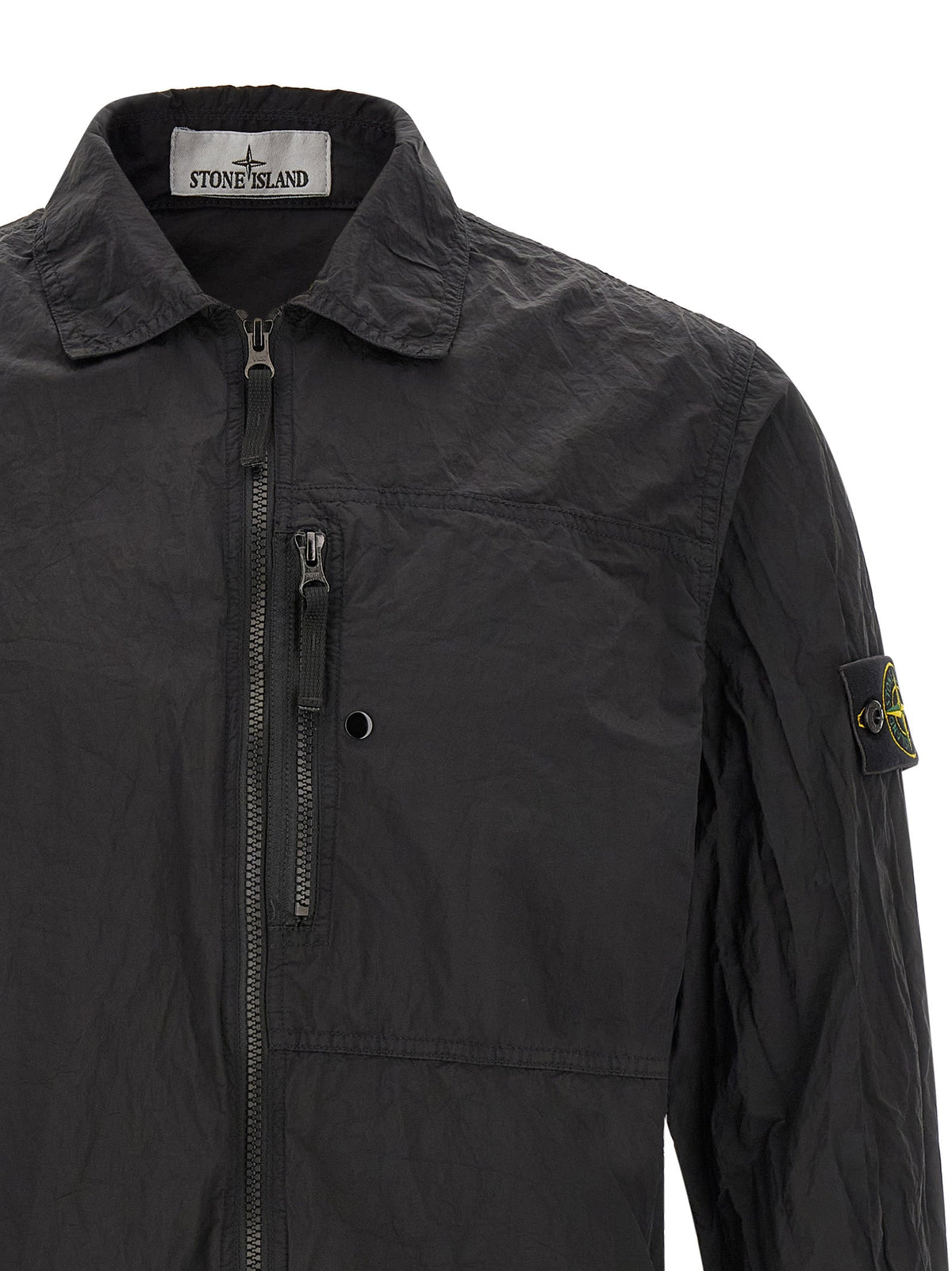 Stone Island Black Polyamide Blouse