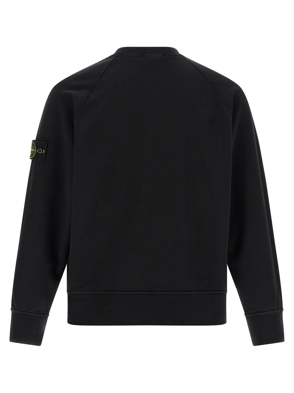 Stone Island Black Cotton Sweatshirt
