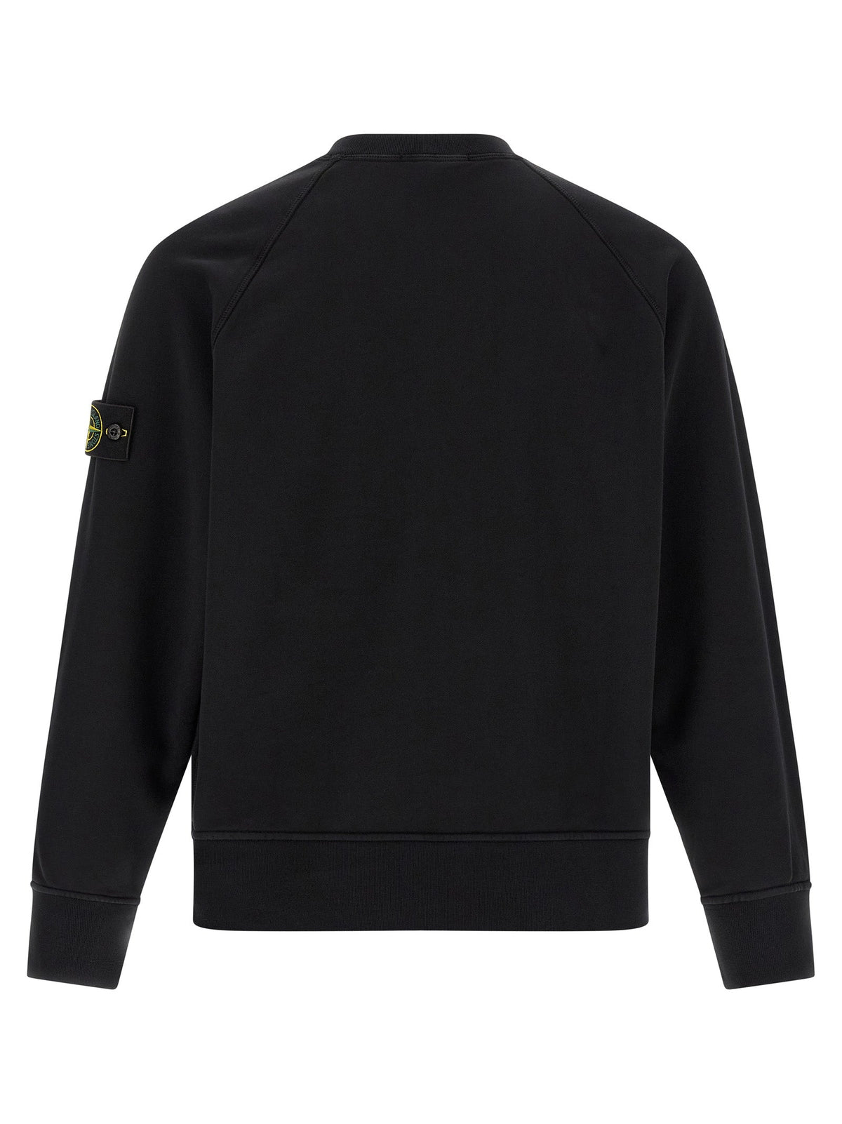 Stone Island Black Cotton Sweatshirt
