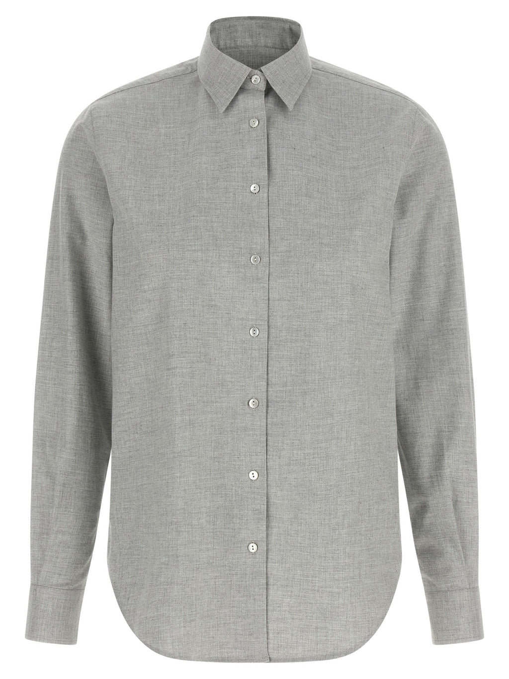 XACUS Gray Cotton Blouse