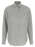XACUS Gray Cotton Blouse