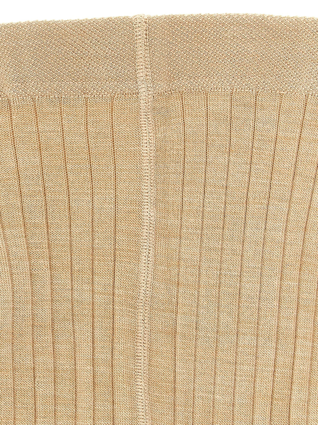 Jil Sander Beige Wool Socks