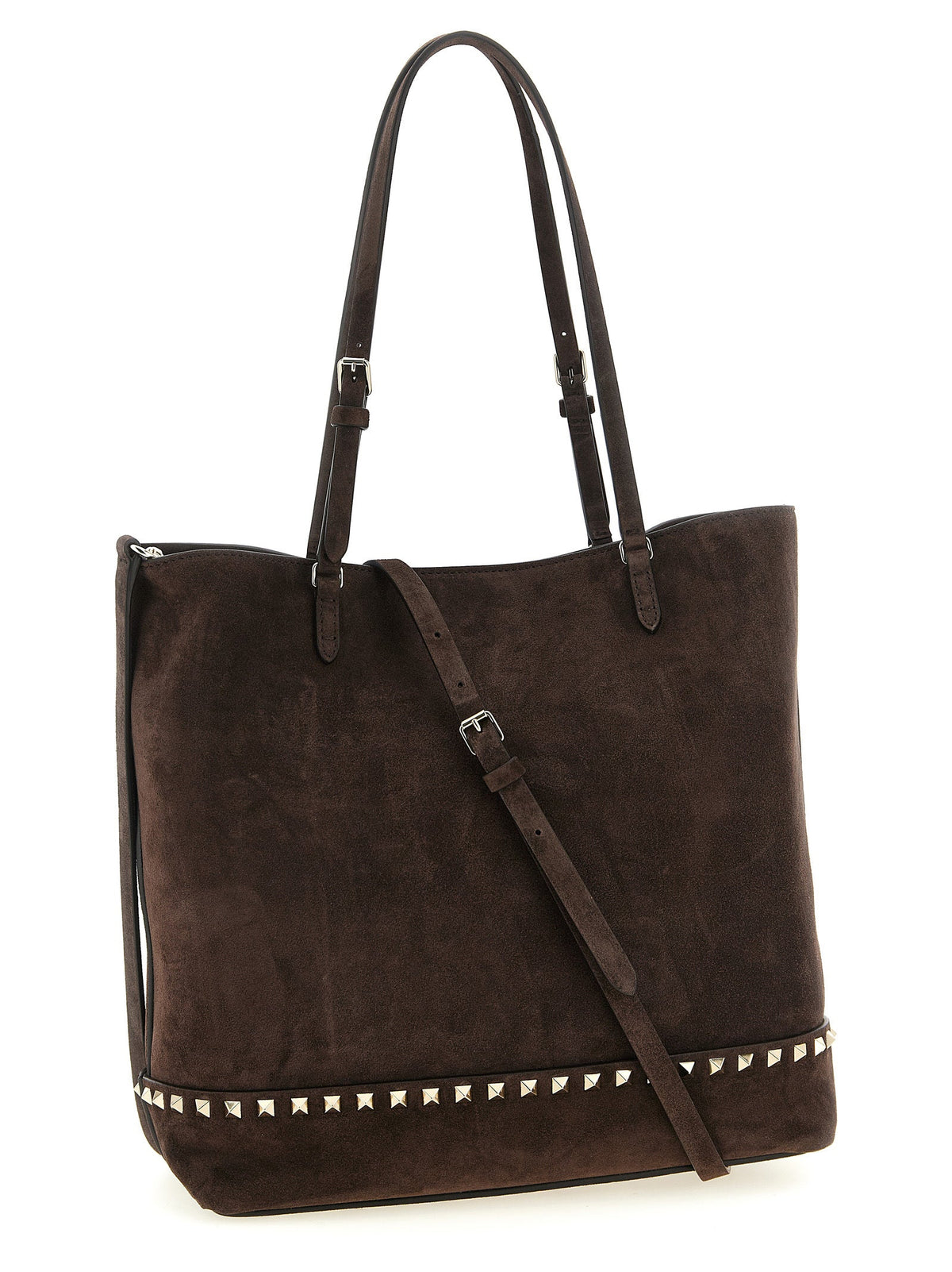 Valentino Garavani Brown Calfskin Shoulder Bag
