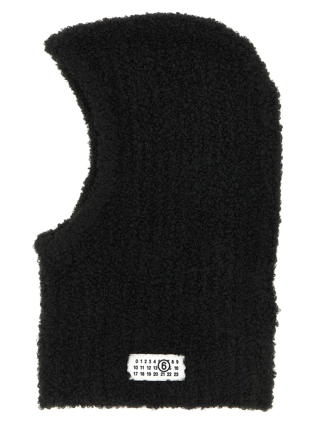 MM6 Maison Margiela Black Marabou Hat