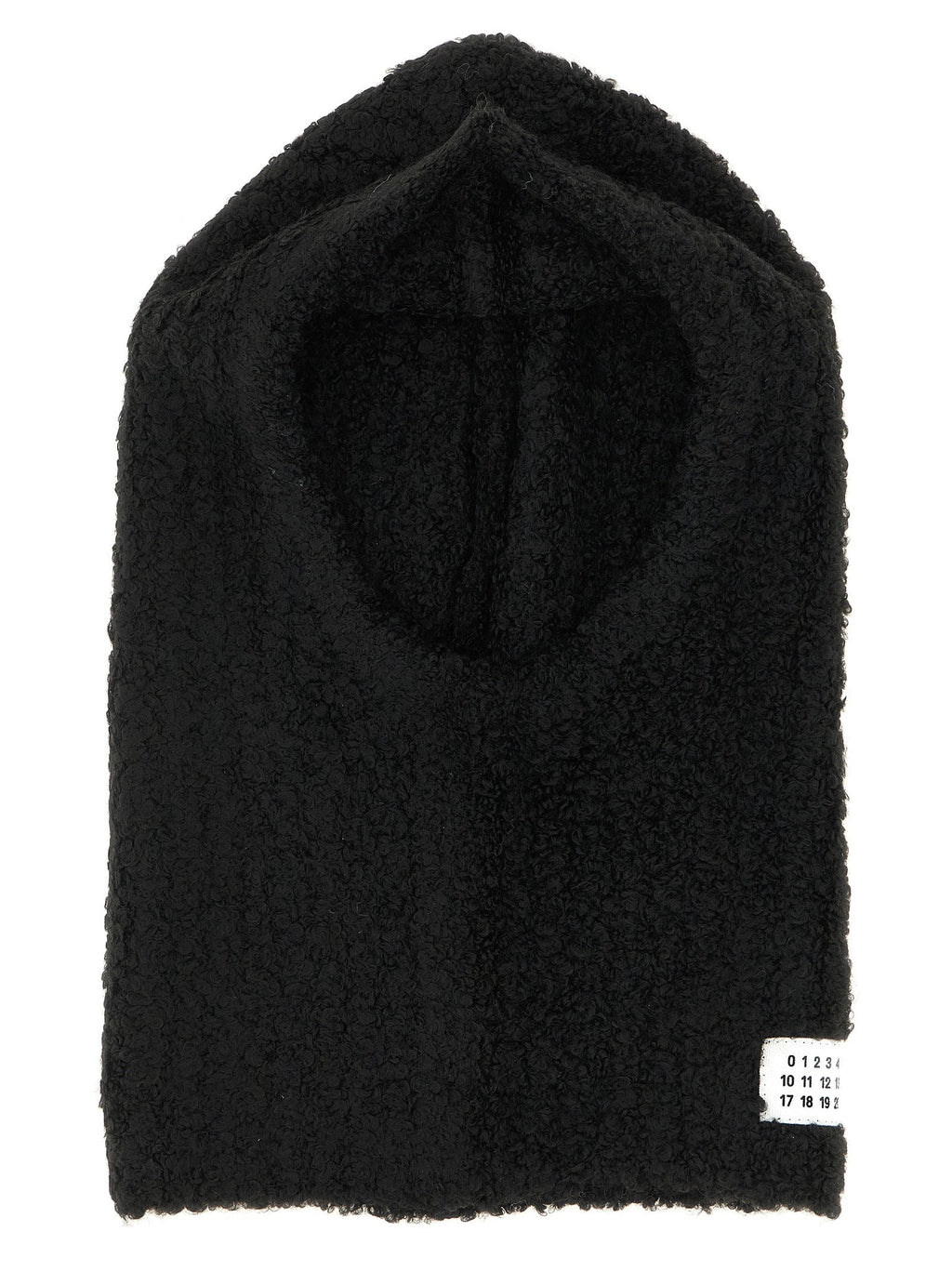 MM6 Maison Margiela Black Marabou Hat