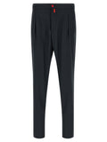 Kiton Blue Wool Pants