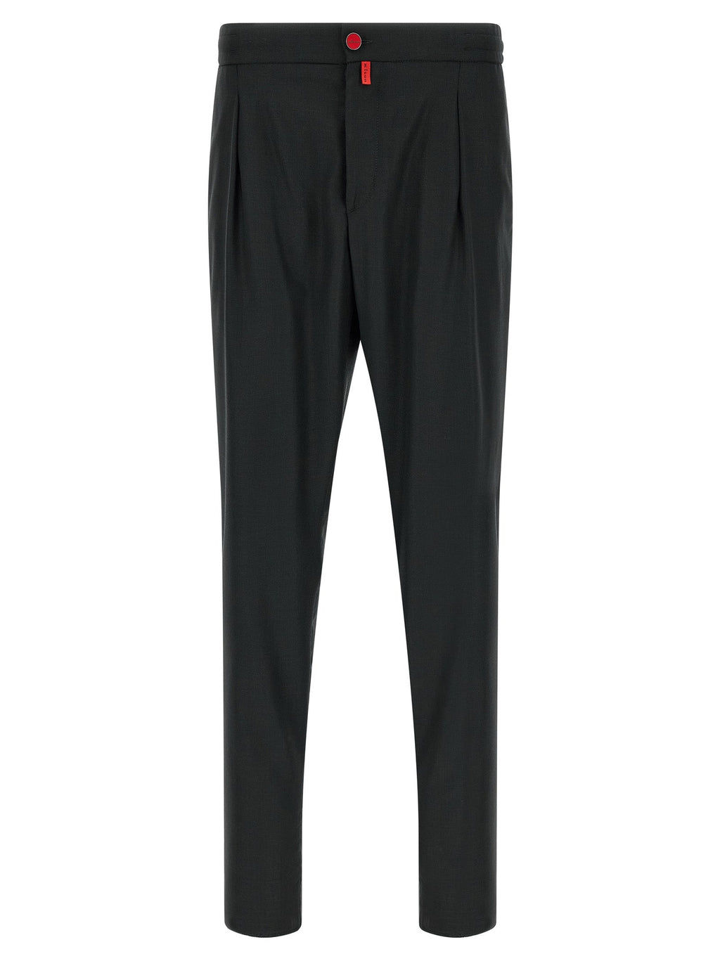 Kiton Gray Wool Casual Pants
