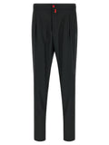 Kiton Gray Wool Casual Pants