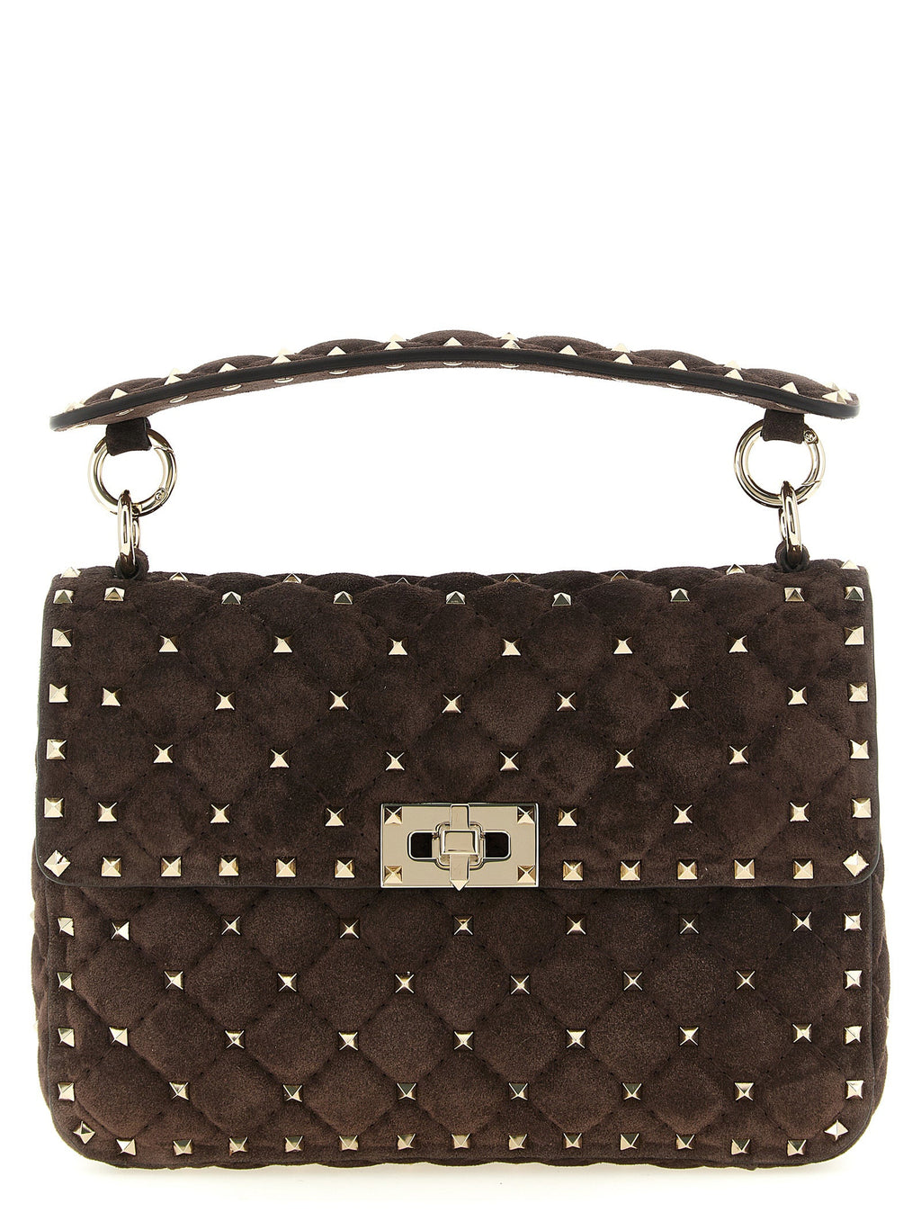 Valentino Garavani Brown Calfskin Crossbody Bag