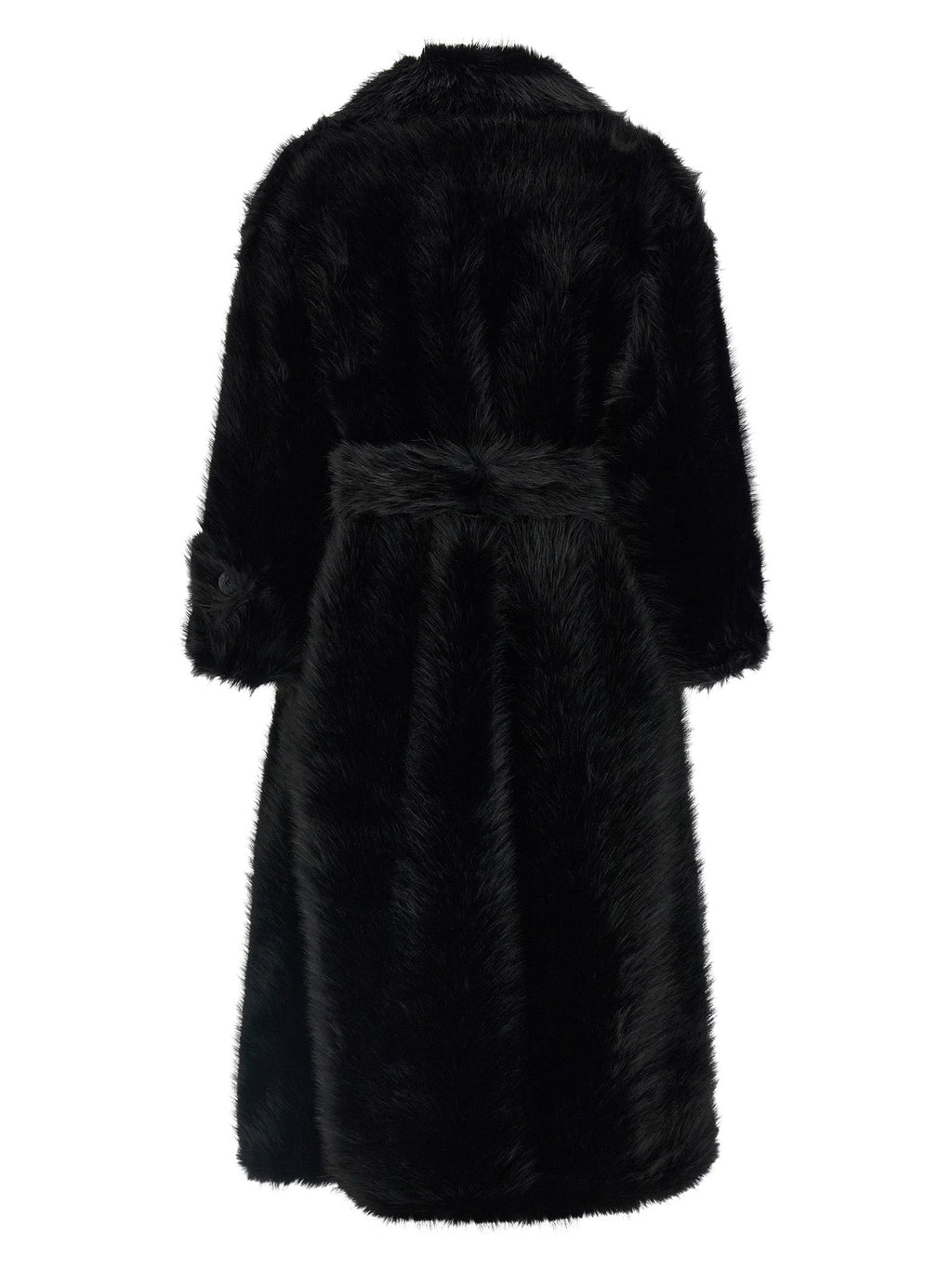 B&B COUTURE Black Polyester Coat