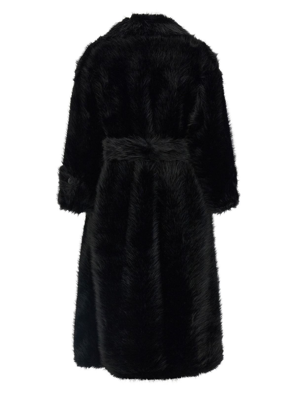 B&B COUTURE Black Polyester Coat