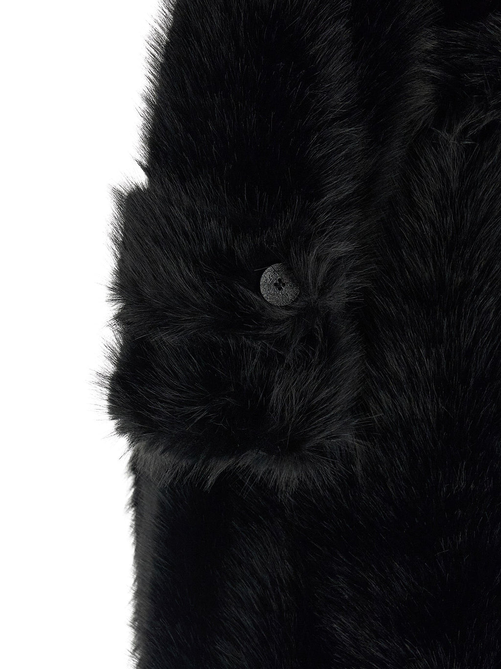 B&B COUTURE Black Polyester Coat