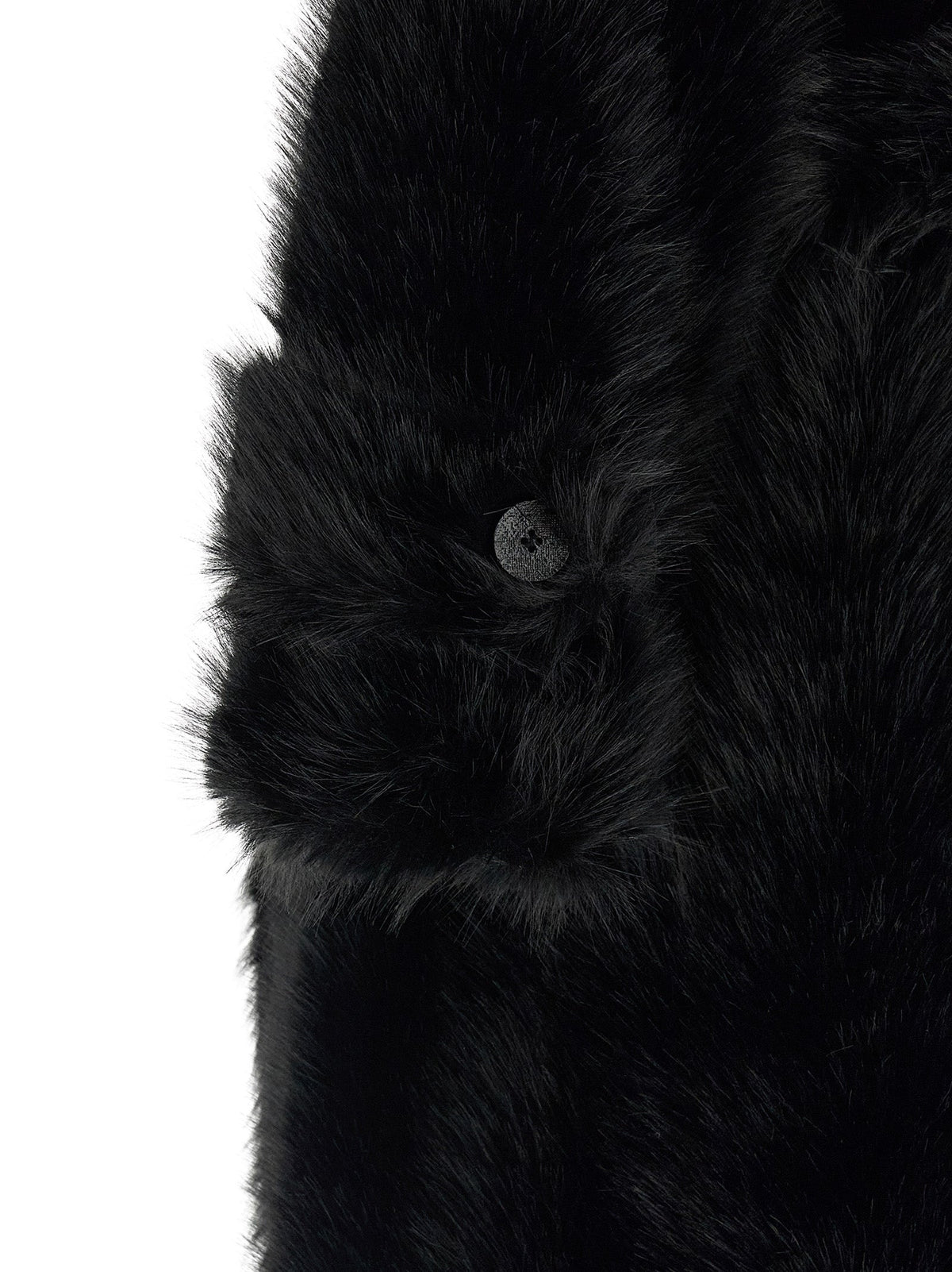 B&B COUTURE Black Polyester Coat