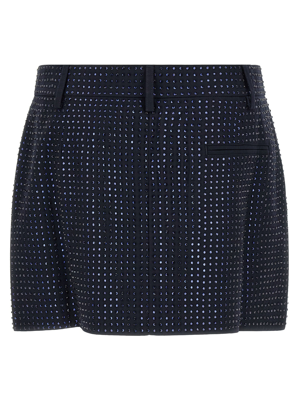 PINKO Blue Polyester Long Skirt