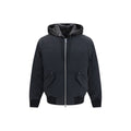 Moose Knuckles Black Nylon Full-Length Jacket
