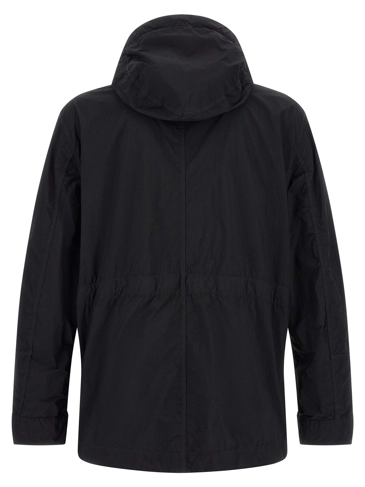 Stone Island Black Polyamide Shell Jacket