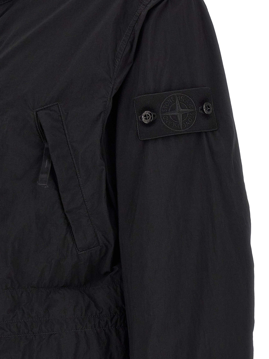 Stone Island Black Polyamide Shell Jacket