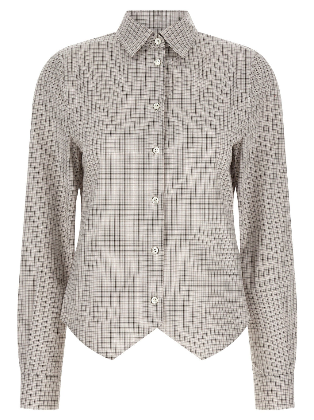 Maison Margiela Beige Cotton Blouse