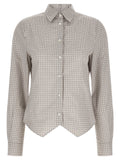 Maison Margiela Beige Cotton Blouse