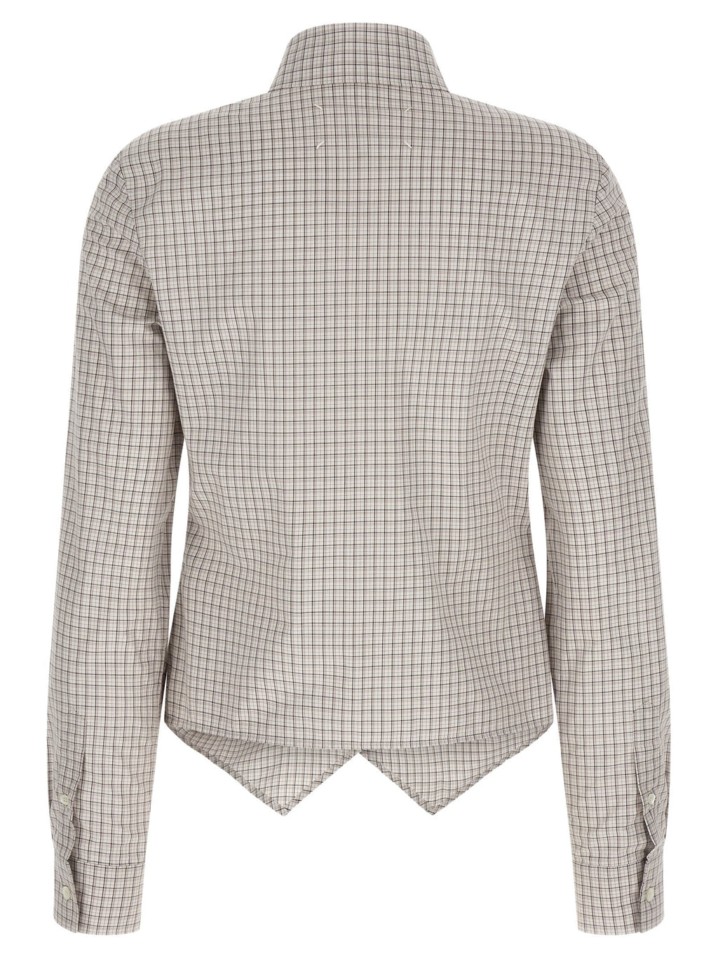 Maison Margiela Beige Cotton Blouse
