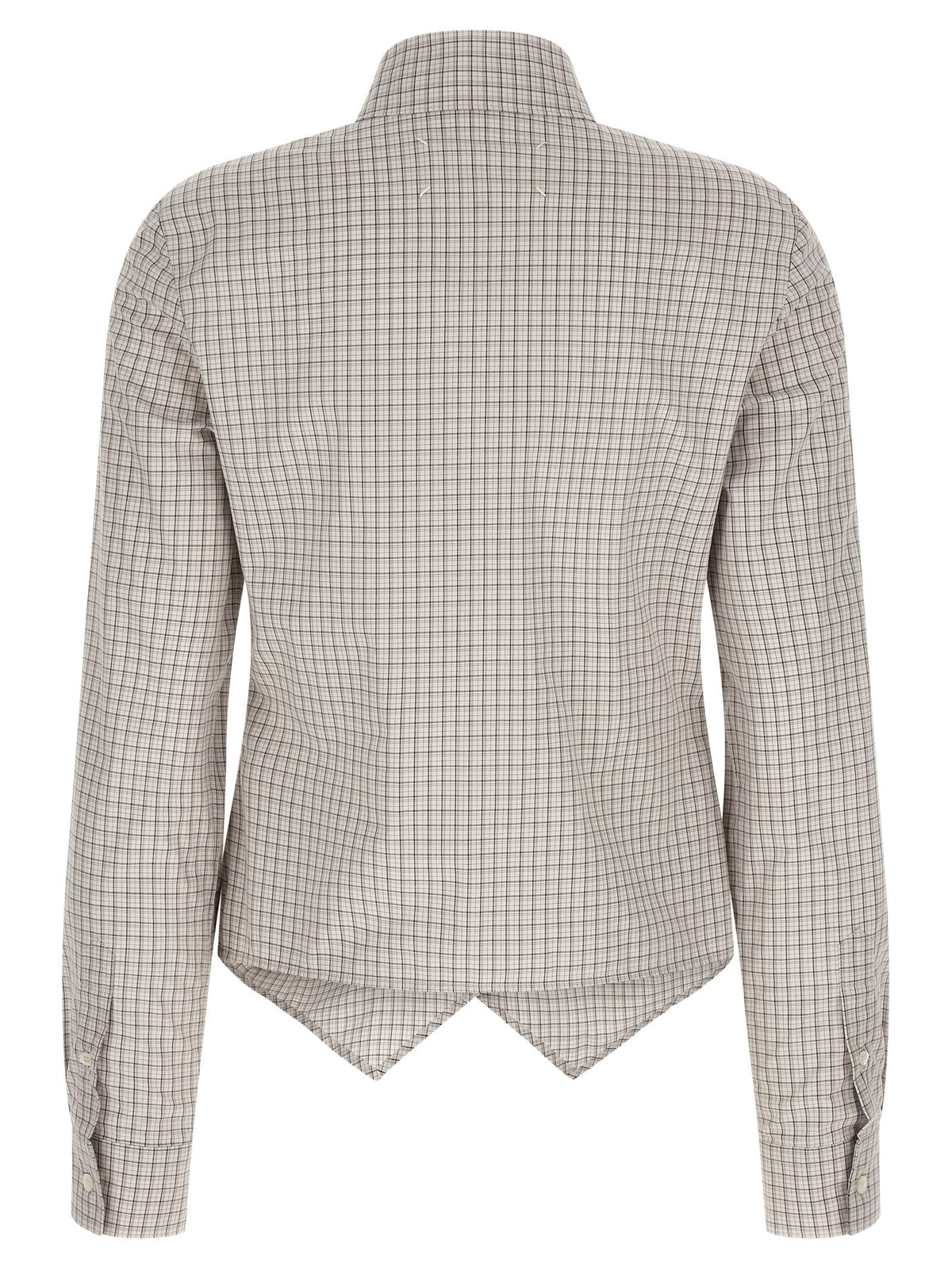 Maison Margiela Beige Cotton Blouse