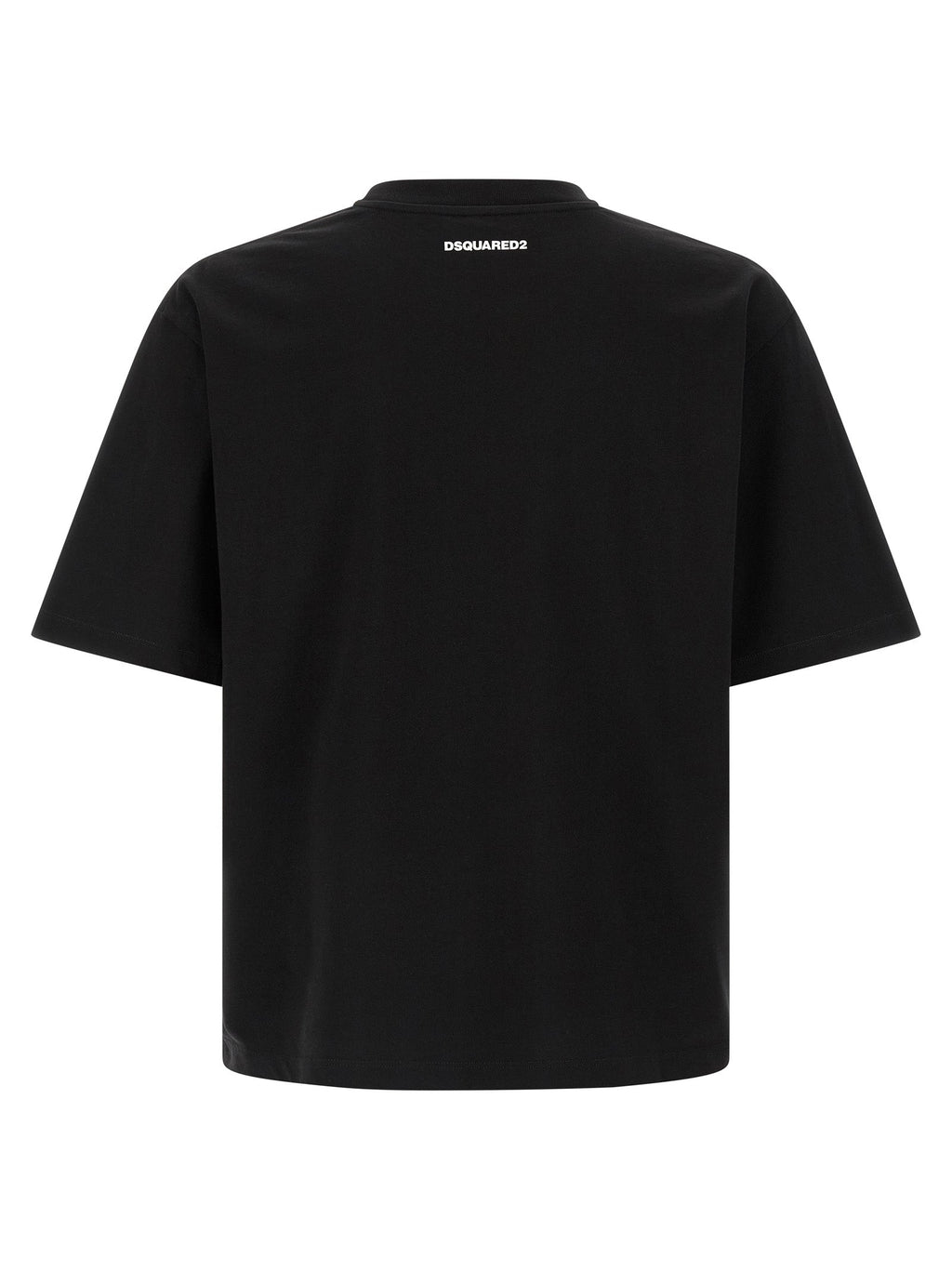 Dsquared² Black Cotton T-Shirt