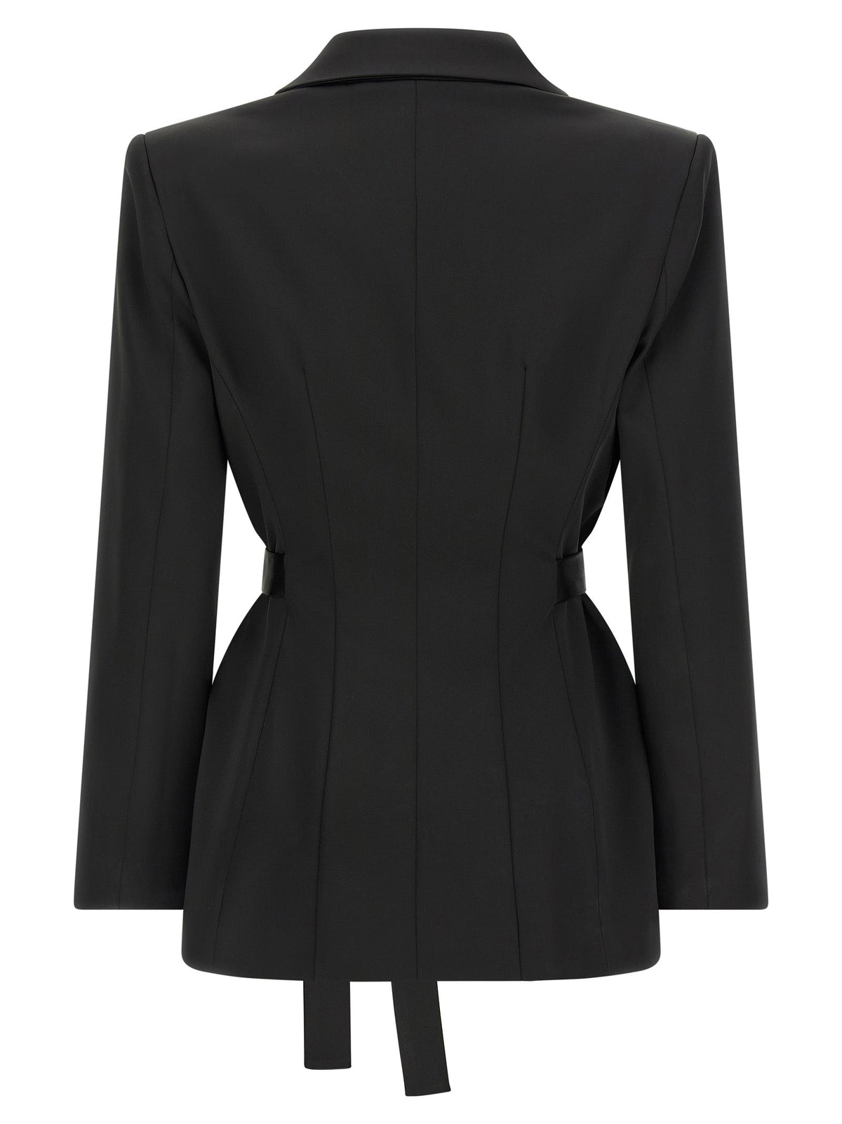 Elisabetta Franchi Black Polyester Blazer