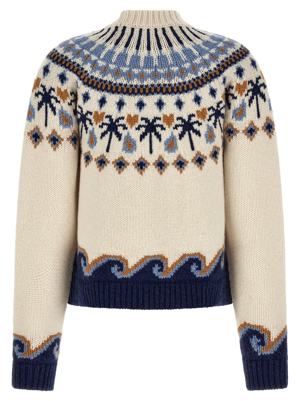 Alanui Multicolor Virgin Wool Cardigan