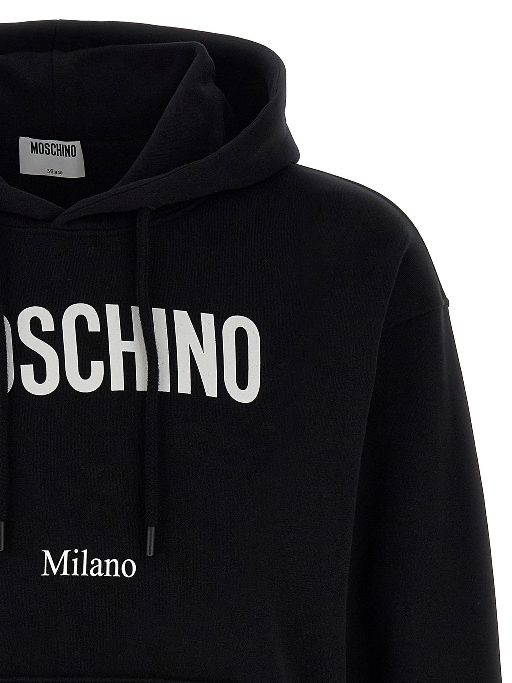 Moschino Black Cotton Sweatshirt