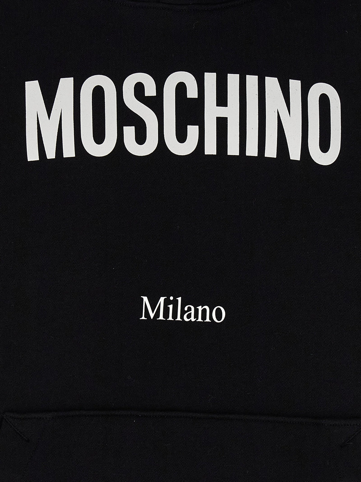 Moschino Black Cotton Sweatshirt