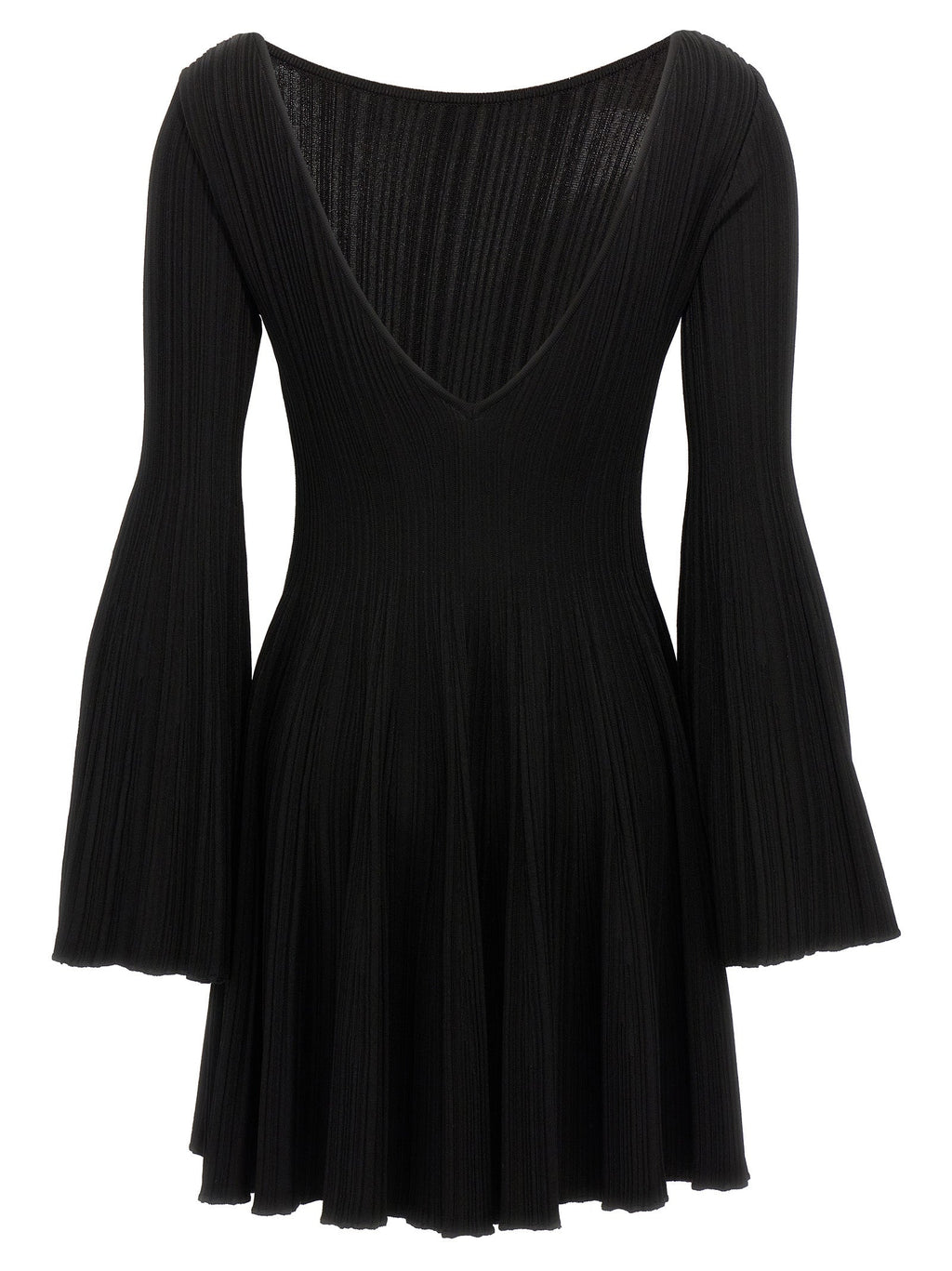 ANTONINO VALENTI Black Viscose Mini Skirt