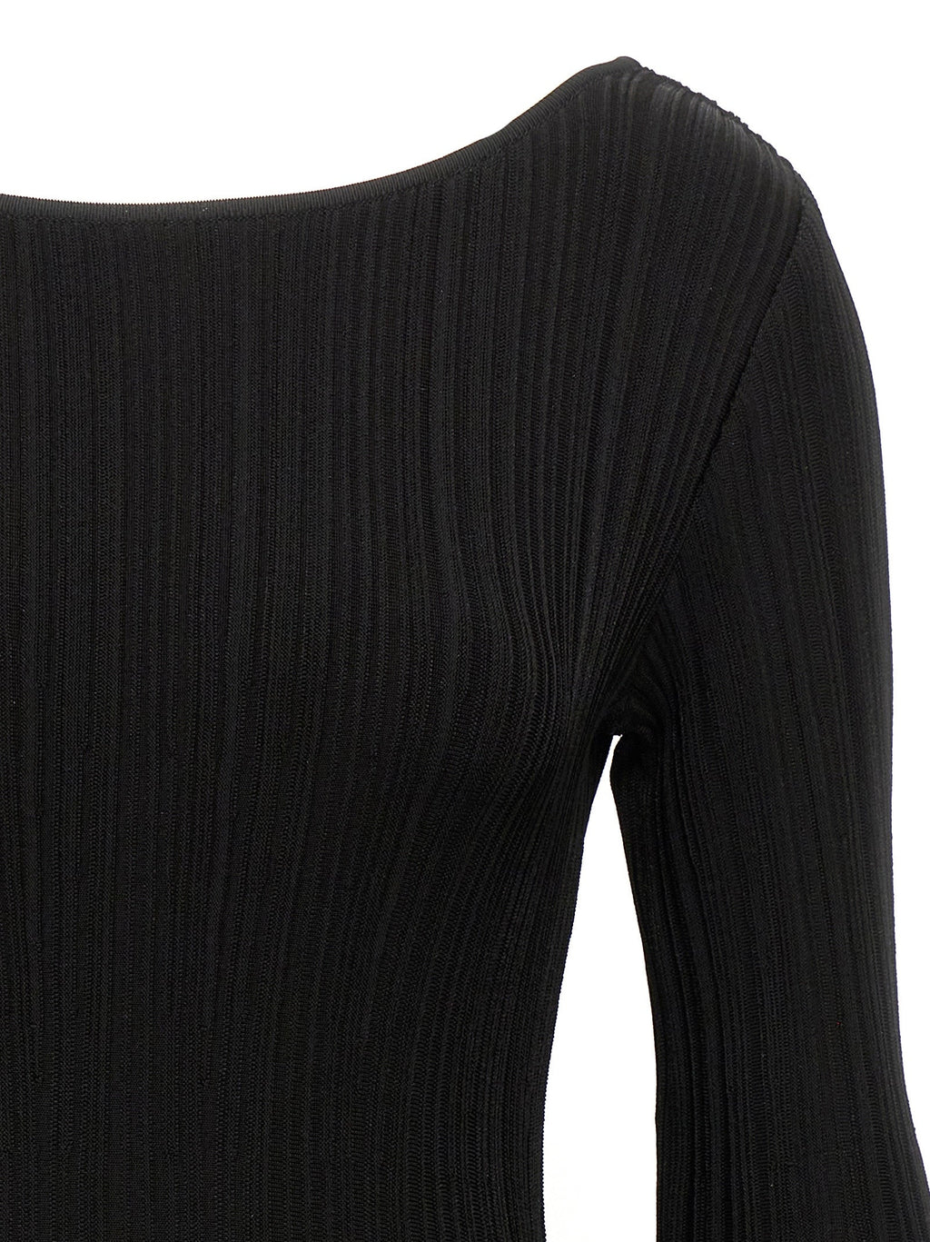 ANTONINO VALENTI Black Viscose Mini Skirt