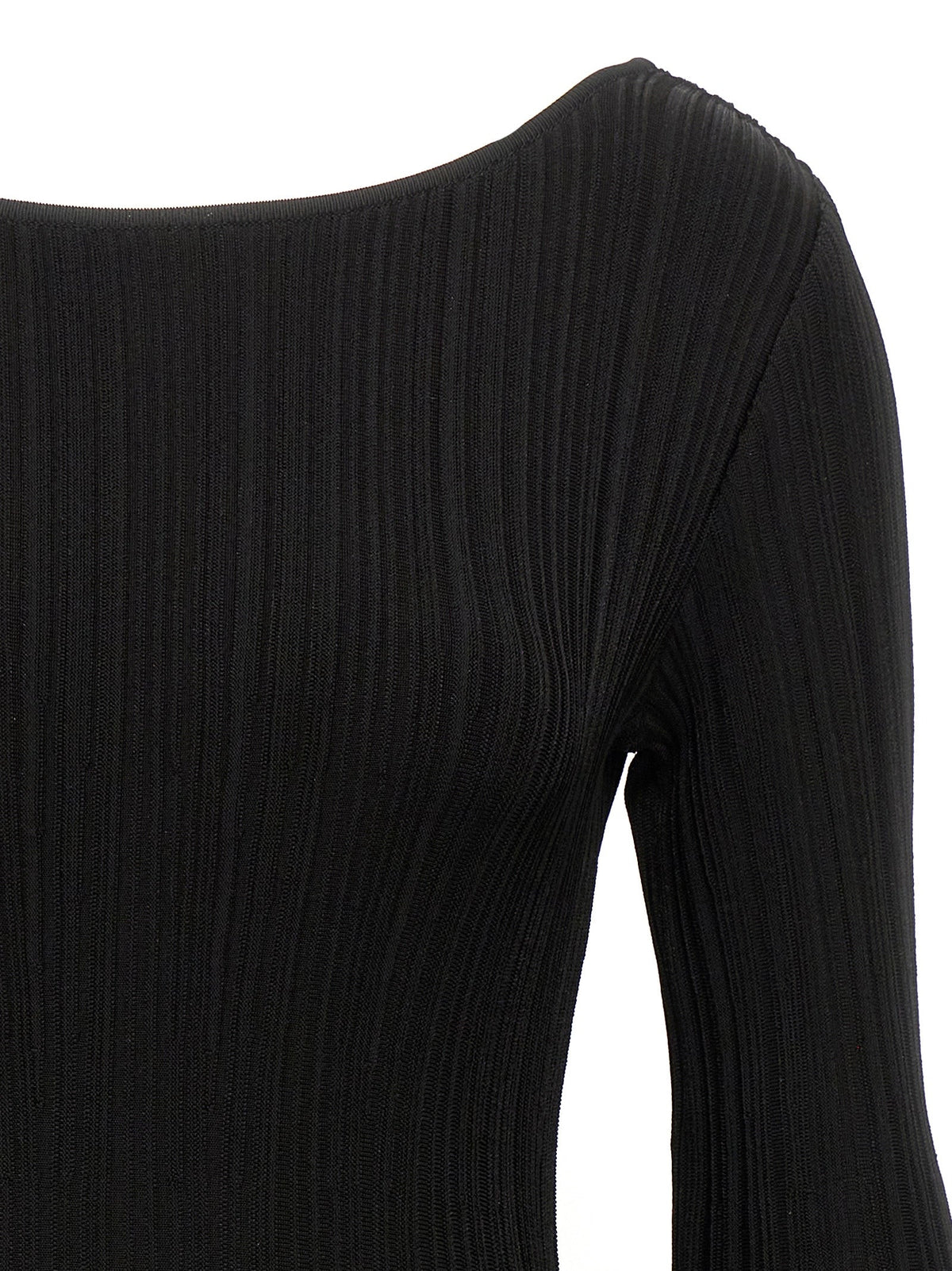 ANTONINO VALENTI Black Viscose Mini Skirt