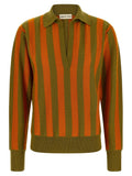 Alberto Biani Multicolor Cashmere Polo Shirt