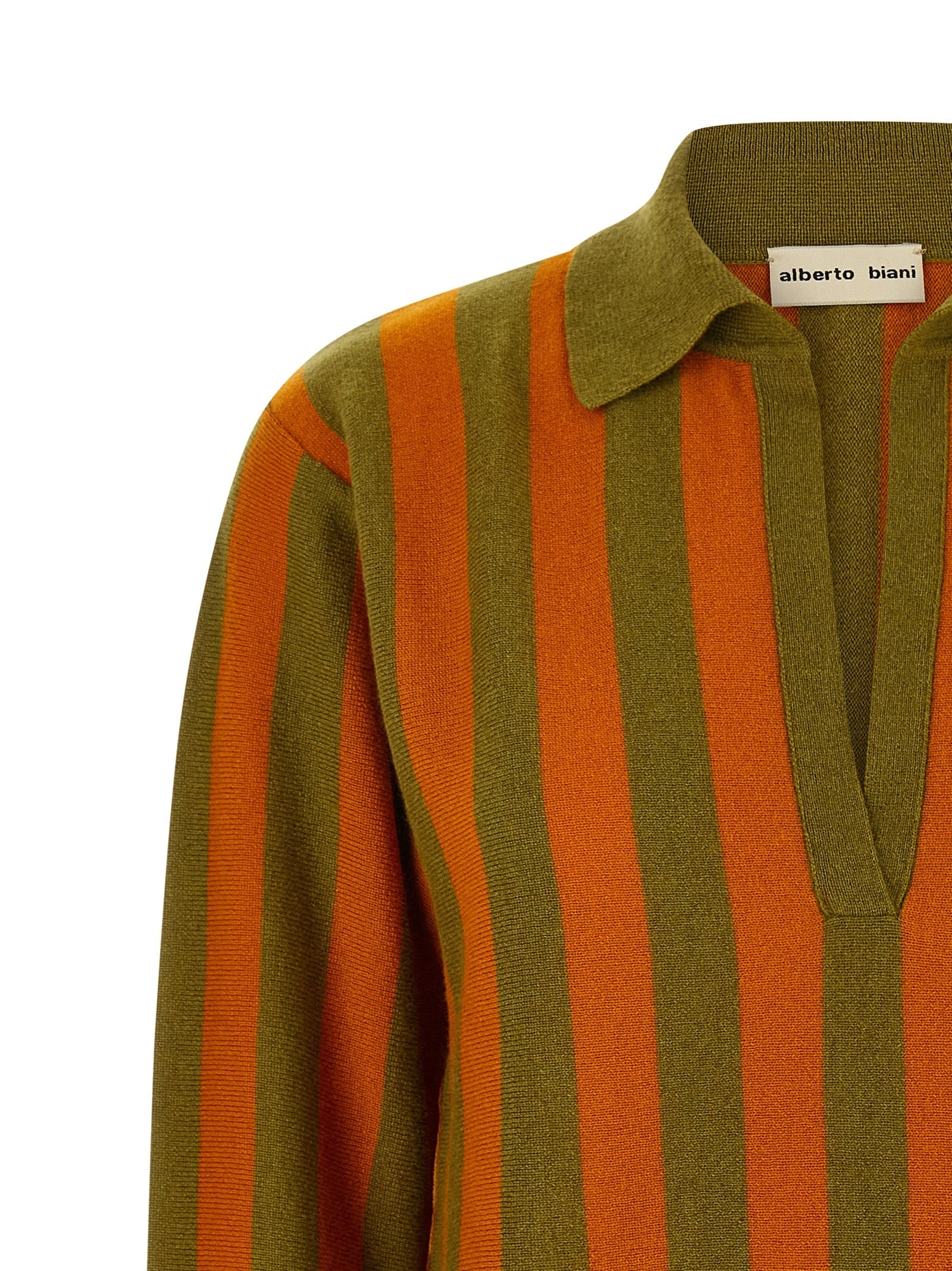 Alberto Biani Multicolor Cashmere Polo Shirt