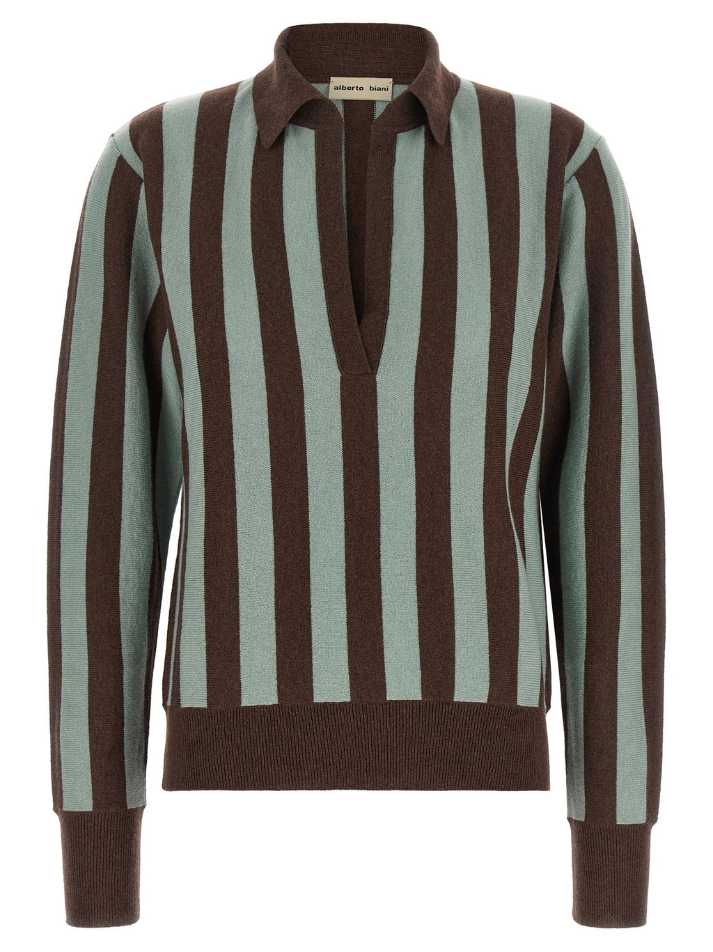 Alberto Biani Multicolor Cashmere Polo Shirt