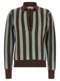 Alberto Biani Multicolor Cashmere Polo Shirt