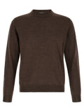 ZANONE Brown Virgin Wool Cardigan