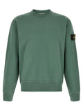 Stone Island Bicolor Cotton Sweatshirt