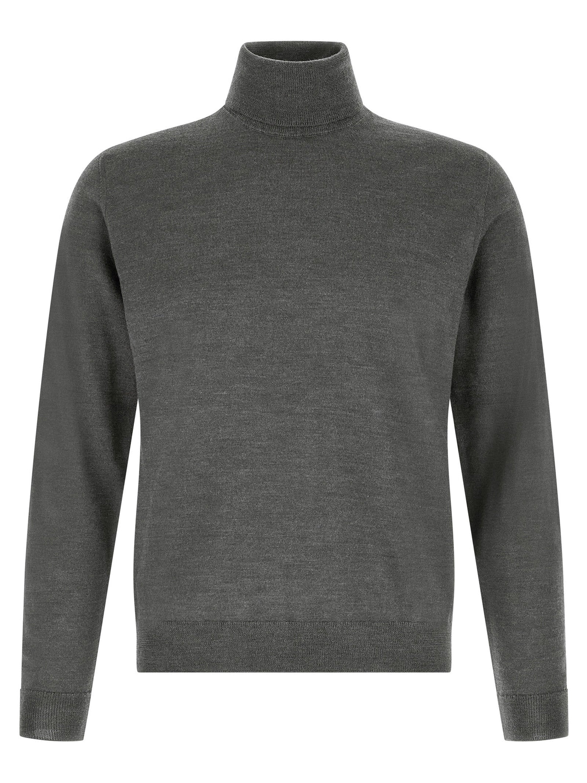 ZANONE Gray Virgin Wool Cardigan